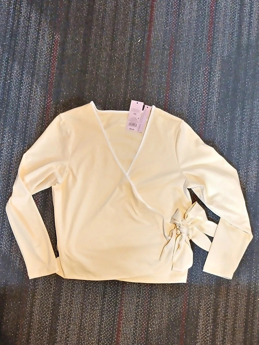 Wild Fable Wrap Top Butter-Bliss 2X